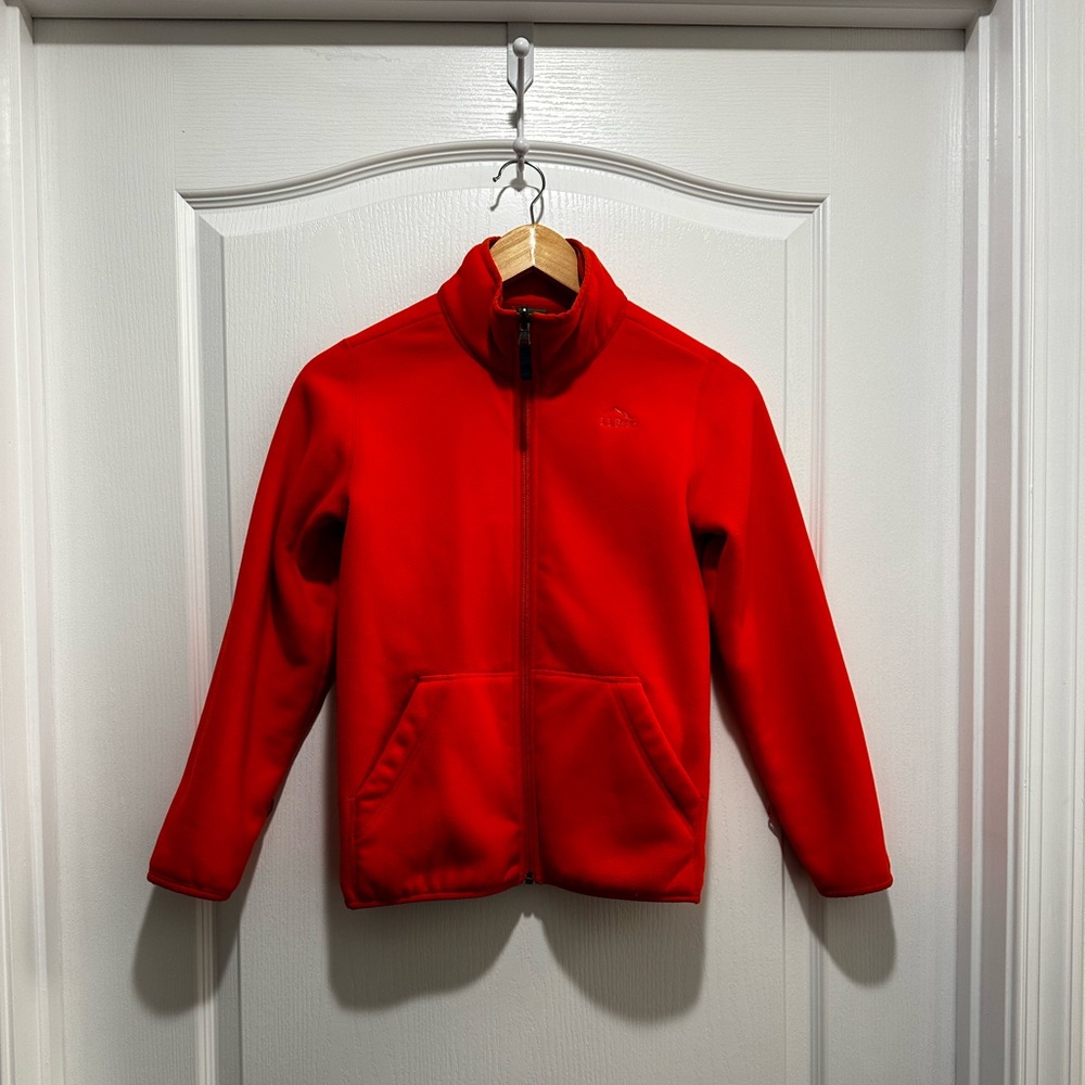 L.L Bean Blue & Orange Hooded Jacket - Picture 3 of 16